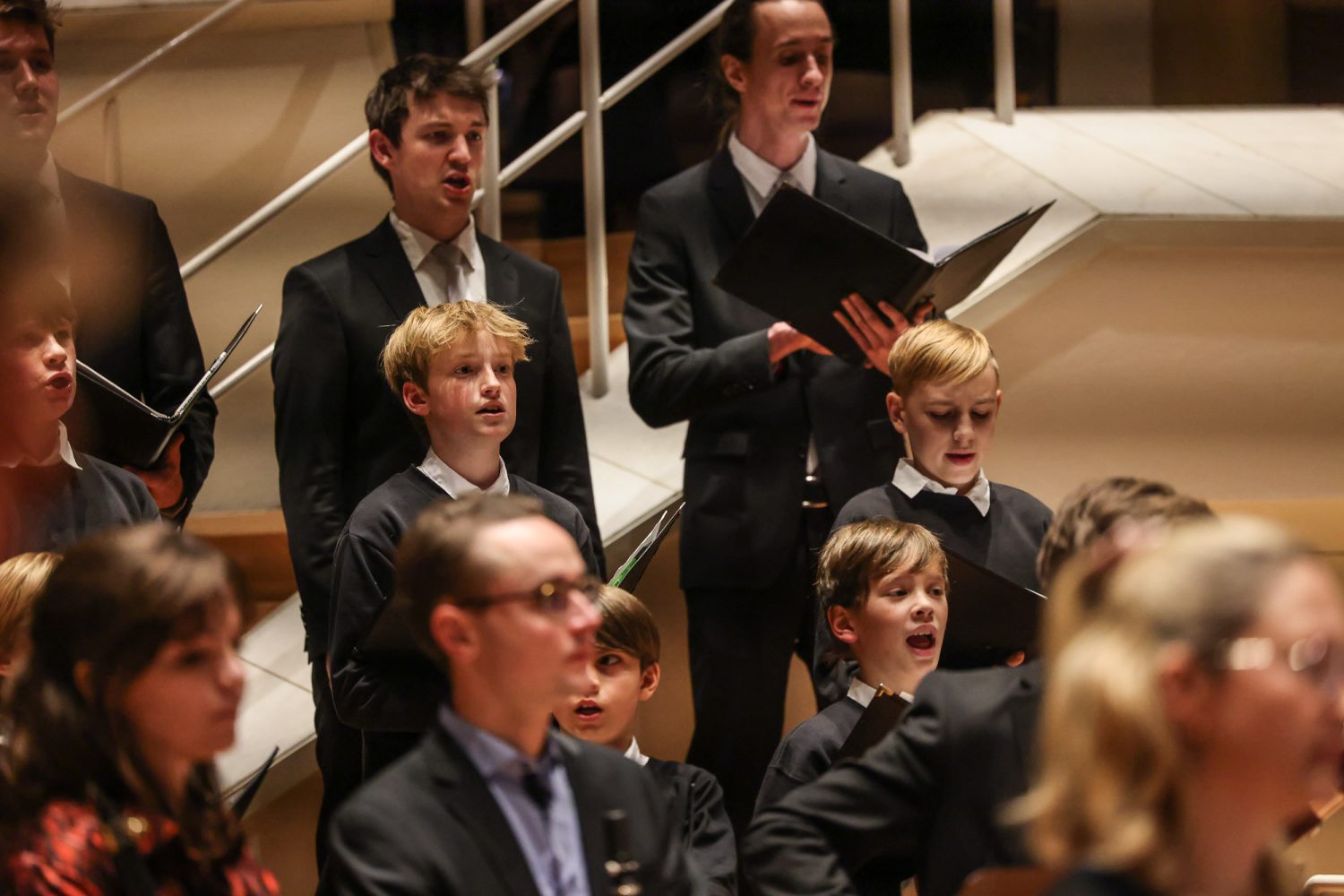 Ein Chor in der Phalharmonie