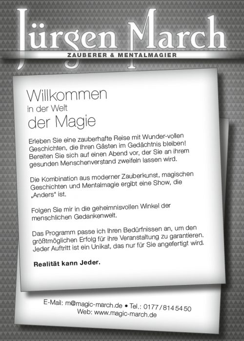 Jürgen March_Zauberer_Text